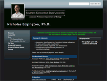Tablet Screenshot of nicholasedgington.com